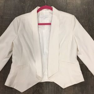 Dressy white blazer